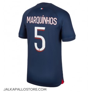 Paris Saint-Germain Marquinhos #5 Kotipaita 2023-24 Lyhythihainen